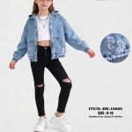 Kurtki Jeansy DZIECIĘCA size 8-16 lat_ paczka 5szt _1 kolor 7426968