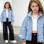 Kurtki Jeansy DZIECIĘCA size 8-16 lat_ paczka 5szt _1 kolor 7426970