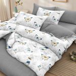 Komplet pościeli 5D „”” MILANO „” 100% satyna – bawełna _ 4 Częściowy Rozmiar : 200/220cm 7428755