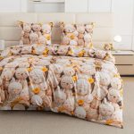 Komplet pościeli 5D 100% satyna – bawełna 3 Częściowy Rozmiar : 160/200cm 7428885