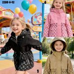 Kurtki DZIECIĘCA rozm 4-12 lat _ paczka 5szt _1 kolor 7430011