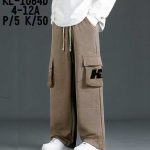 Spodnie DZIECIĘCA size 4-12 lat_ paczka 5szt _1 kolor 7430017