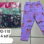 Spodnie DZIECIĘCA size 92-110_ paczka 4szt _1 kolor 7430030