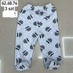Spodnie DZIECIĘCA size 62-74_ paczka 6szt _1 kolor 7430032