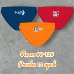 Majtki DZIECIĘCA rozm 98-128_ paczka 12szt _mix kolor 7430462