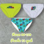 Majtki DZIECIĘCA rozm 98-128_ paczka 12szt _mix kolor 7430467