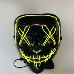 Maska Led Świecąca Ledowa Halloween