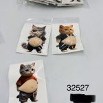 ZABAWKA Chubby Cat Belly 3D Door Bumper 2280511