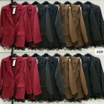 Marynarki Damskie wloskie_size uni_paczka 6szt_mix kolor 9460106