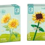 Klocki Sluban Flowers słoneczniki Kwiaty