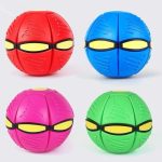 LED Flying UFO Flat Throw Disc Ball With LED