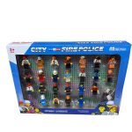 ZESTAW FIGURKI CITY Miasto 24 SZT