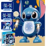 INTERAKTYWNY STICH I LILO CHODZI GRA MUZYKA MELODIA TAŃCZY ŚWIECI 30cm