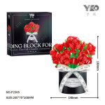 Selected Block Bouquet Red Rose