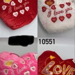 MASKOTKA PLUSZOWE SERCE I LOVE YOU PRZYTULANKA