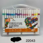48 PCS ZESTAW  Acrylic Marker ZhongCai