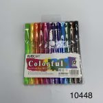 ZESTAW 12 PCS długopis COLORFUL