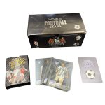 55PCS CZARNE KARTY PILKA World Cup FOOTBALL STARS