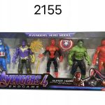 Figurki avengers 5 szt. Małe.