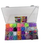 GUMKI DO ROBIENIA BRANSOLETEK +KORALIKI DIY ZESTAW