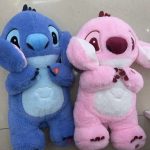DUZO MASKOTKA PLUSZAK STICH ODDYCHAJĄCY MIĘCIUTKI PRZYTULANKA USYPIACZ
