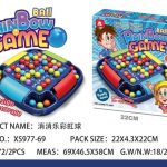 Gra logiczna Rainbow Game Kolory Kulki nowa zabawki Trzebinia