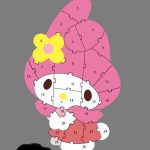 PUZZLE DREWNIANA MY MELODY