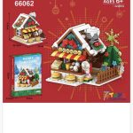 Zestaw klocki świąteczne dla dzieci 6134400