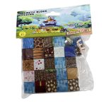 KLOCKI MAGNETYCZNE MINECRAFT KLOCKI SZEŚCIANY 24 KLOCKÓW + 1 FIGURKI MOCNE 6134615