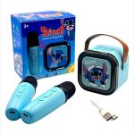 Mini Zestaw Do Karaoke 2szt Mikrofony + Głośnik Bezprzewodowy z Bluetooth 6134740