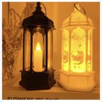 9 x 20 CM LAMPION LATARENKA ŚWIECA LED 6134268