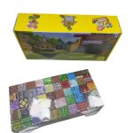 KLOCKI MAGNETYCZNE MINECRAFT KLOCKI SZEŚCIANY 100 KLOCKÓW 6134659