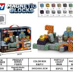 Klocki magnetyczne minecraft 85 elementów 6134691