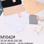 Majtki damskie _ Size XL-3XL_ paczka 24szt _mix kolor 9960640