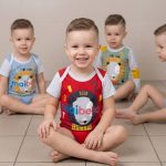 Body DZIECIĘCA size 4-12 m_ paczka 4szt _1 kolor 5655590