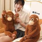 100CM Miś orangutan Małpa poduszka maskotka pluszak przytulanka