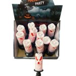 Świeca_ świeczka UPIORNA_ POTWORNA LED na baterie 14CM