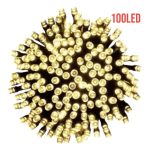 LAMPKI CHOINKOWE  100 LED CIEPŁO BIAŁE