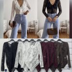 Body Damskie wloskie_ Size uni _paczka 6szt_mix kolor 2265322