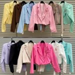 Marynarki Damskie wloskie_ Size uni _paczka 6szt_mix kolor 6757303