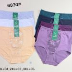 Majtki damskie _ Size XL-3XL_ paczka 24szt _mix kolor 2627268