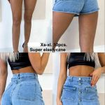 Spódnico-Spodenki jeansowe damskie (XS-XL_ 10) 5527625