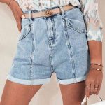 Spodenki jeansowe damskie (XS-XL_ 12) 5527685