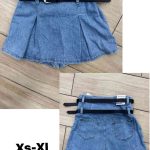 Spódnice-Spodenki jeansowe damskie (XS-XL_ 12) 5527688