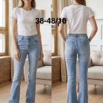 Jeansy DAMSKA _size 38-48 paczka 10szt_ 7001193