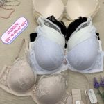 Biustonosz damskie_Miska D 36-44 paczka 12szt _mix kolor