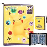 DUŻY PRZENOŚNY ALBUM KLASER SEGREGATOR NA KARTY POKEMON 400 KART ZAMEK 1988575