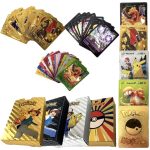 KARTY POKEMON 4W1 220 SZTUK ZOŁTE – CZARNE – SREBRO-KOLOROWE 1988589