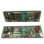 Minecraft zestaw figurek bohaterowie Steve Batman Superman Spiderman 1988609