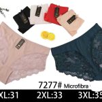 Majtki damskie _ Size XL-3XL_ paczka 24szt _mix kolor 7869656